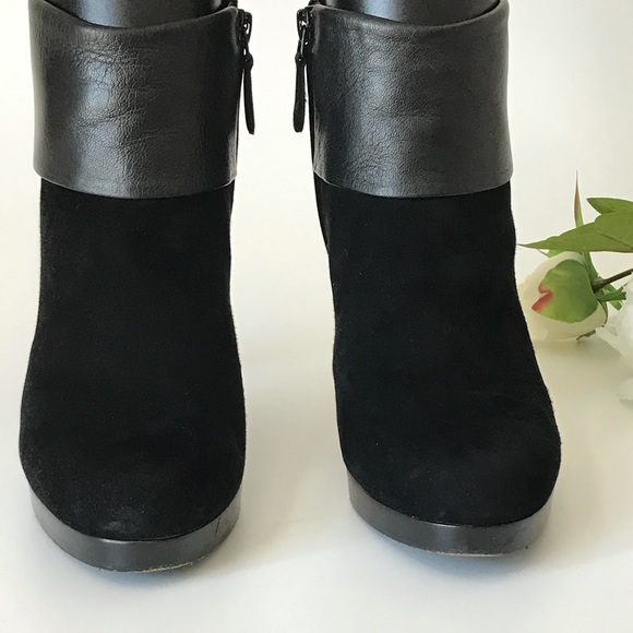 Balenciaga Suede/Leather Ankle Booties Heels - Picture 6 of 16